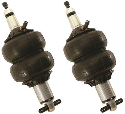 Ridetech - Ridetech 11082401 Front HQ Monotube Shockwaves Air Shocks for 57-60 Cadillac