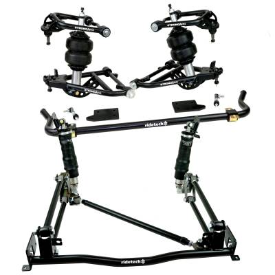 Ridetech - Ridetech 11020298 Lowered HQ Air Suspension System for 55-57 Chevy Car