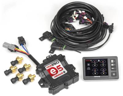 Ridetech - Ridetech 30518000 Suspension Leveling Controller RidePro E5 ECU Panel Sensors