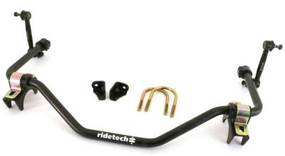 Ridetech - Ridetech 11239122 1" Rear MuscleBar Swaybar Black for 64-67 GM A-Body