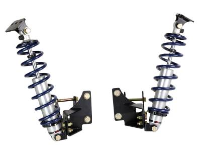 Ridetech - Ridetech 11226110 Rear HQ Coilover Kit Black for 64-72 GM A-Body 10/12-Bolt
