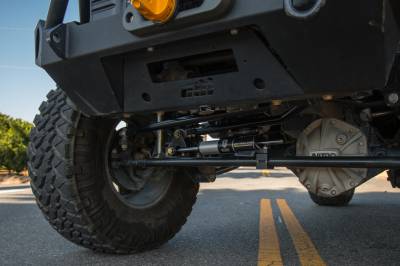 ICON Vehicle Dynamics - ICON 22020 Adj. 2.0 Centerline Steering Stabilizer for 07-18 Jeep Wrangler JK