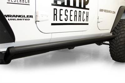 RealTruck AMP Research - AMP AMP75122-01A PowerStep Electric Running Board 07-18 Jeep Wrangler JK Unlimit