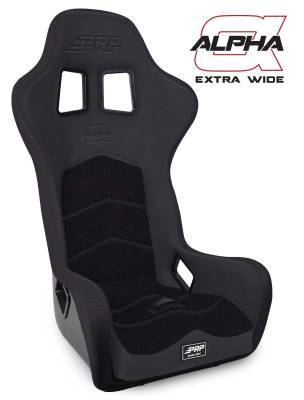 PRP - PRP A3902-201 Alpha Extra Wide Composite Race Bucket Bench Seats