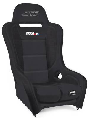 PRP - PRP A9101-201 Black Podium Elite Suspension Race Seat Vinyl