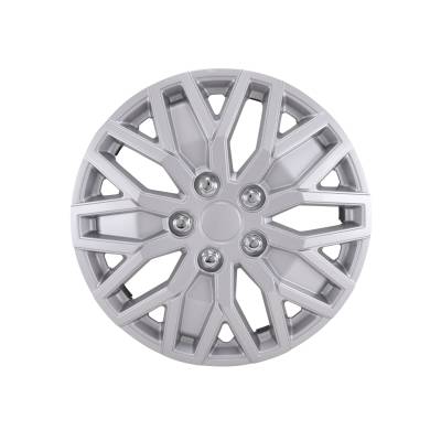 Coast To Coast - Coast To Coast 105115S 15" 10 U-Spoke Silver Wheel Cover 4Pc Universal