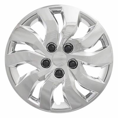 Coast To Coast - Coast To Coast IWC51516C 16" 10 Spoke Chrome Wheel Cover 4Pc