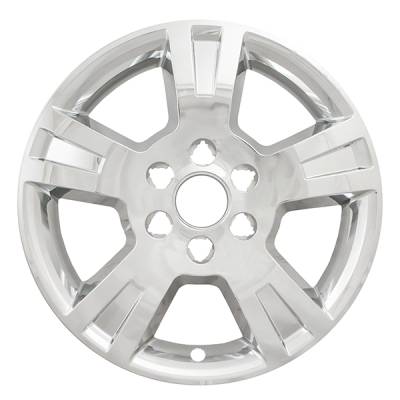 Coast To Coast - Coast To Coast IWCIMP389X 18" Wheel Skin 5 Spokes Chrome Snap-On 4pc