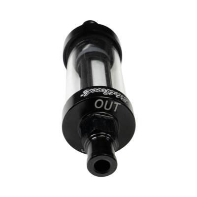 Edelbrock - Edelbrock 8748 3/8 Clear View Fuel Filter for 3/8 ID Hose