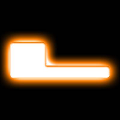 Oracle Lighting - Oracle 3140-L-005 Universal Illuminated LED Letter Badges Matte White Finish "L"