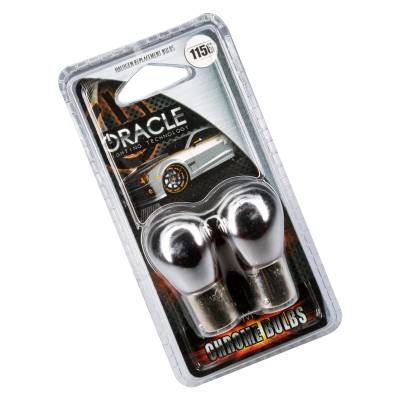 Oracle Lighting - Oracle 5506-005 1156 Chrome Bulbs Pair Amber