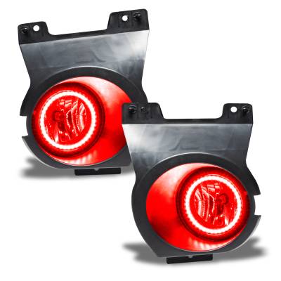 Oracle Lighting - Oracle 8107-003 SMD Fog Lights w/Red Halo for 11-14 Ford F150