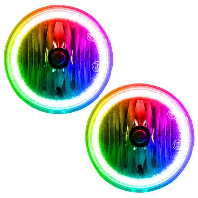 Oracle Lighting - Oracle 7015-333 ColorSHIFT SMD Fog Lights w/Halo Rings for 05-10 Chrysler 300C