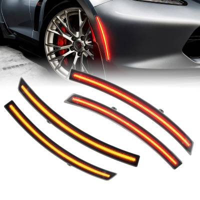 Oracle Lighting - Oracle 2392-020 Concept Sidemarker Set Tinted Lens 14-19 Chevrolet Corvette C7