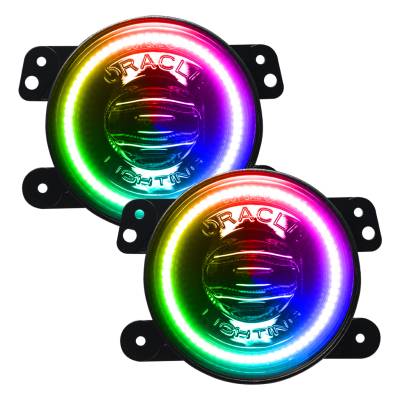 Oracle Lighting - Oracle 5846-332 High-Performance 20W LED Fog Lights for Jeep Wrangler JK/JL/JT