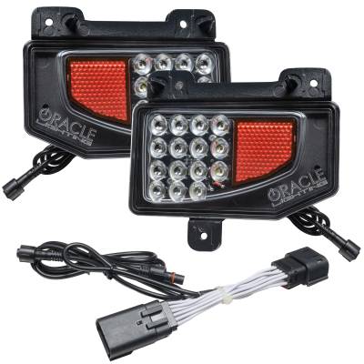 Oracle Lighting - Oracle 5881-504 Rear Bumper LED Reverse Lights w/Plug & Play Harness for Jeep JT