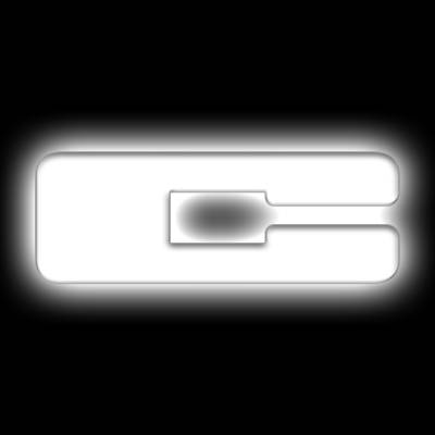 Oracle Lighting - Oracle 3140-C-001 Universal Illuminated LED Letter Badges Matte White Finish "C"