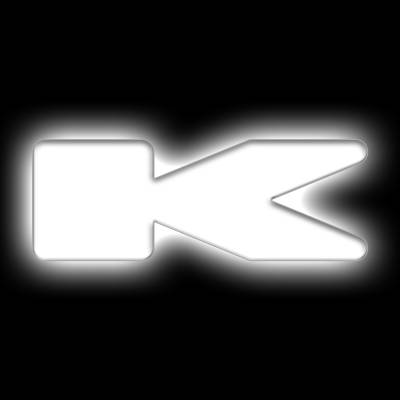Oracle Lighting - Oracle 3140-K-001 Universal Illuminated LED Letter Badges Matte White Finish "K"
