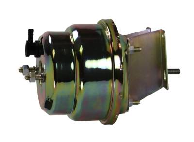 Leed Brakes - Leed Brakes H6 7" Dual Power Booster w/Brackets Zinc