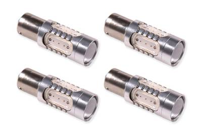 Diode Dynamics - Diode Dynamics DD0002Q 1156 LED Bulb HP11 LED Red 4PC