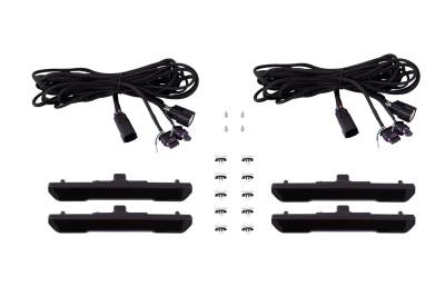 Diode Dynamics - Diode Dynamics DD5152 HD LED Sequent Sidemarker Smoked for 20-21 Sierra2500/3500