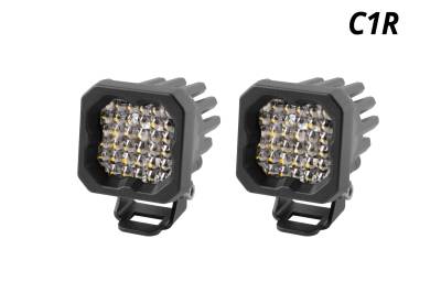 Diode Dynamics - Diode Dynamics DD7423P SSC1R White Flood Standard LED Pod Pair