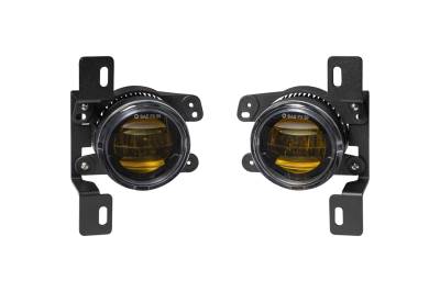 Diode Dynamics - Diode Dynamics DD5164P Elite Series Type MR Fog Lamps Yellow PAIR for Jeep