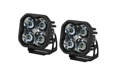 Diode Dynamics - Diode Dynamics DD6861P SS3 SAE/DOT White Sport LED Pod Pair