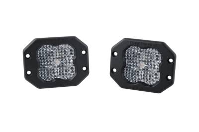 Diode Dynamics - Diode Dynamics DD6917P SS3 Sport RBL Light Bulbs White Flood Flush Pair