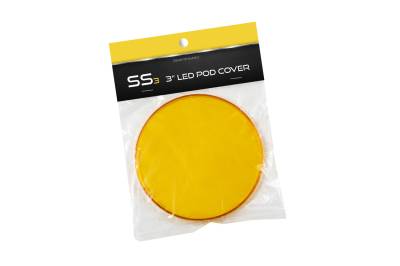 Diode Dynamics - Diode Dynamics DD6268 SS3 LED Pod Cover Round Yellow