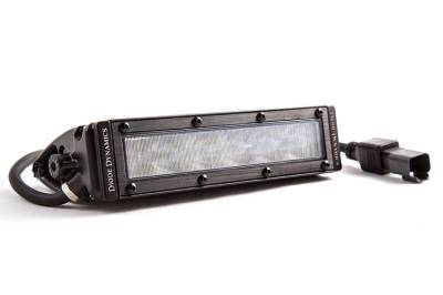 Diode Dynamics - Diode Dynamics DD5022S 6" LED Light Bar Single Row Straight SS6 White Wide EACH