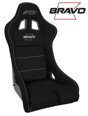 PRP - PRP A4502-260 Black & Blue Bravo FIA Composite Race Seat