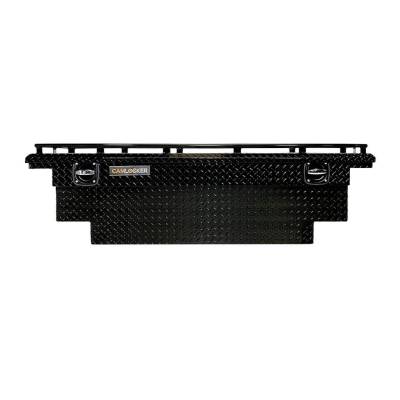 CamLocker - CamLocker KS71LPUNRLGB 71" Low Profile Tool Box w/Rail Deep Notched Gloss Black