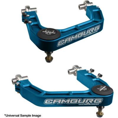 Camburg - Camburg CAM-310187-BLU Kinetik V2 Performance Billet Uniball Upper Arms Blue