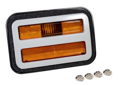 Auto Metal Direct - Auto Metal Direct X251-2671 LH/RH FR Side Marker Lamp Assy for 71 Dodge B-Body
