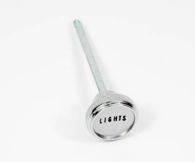 Auto Metal Direct - Auto Metal Direct X460-2466-1 Headlight Switch Knob&Shaft for 66-67 Dodge B-Body