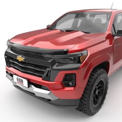 EGR - EGR 309591 Superguard Hood Guard Bugdeflector Smoke 23-25 Colorado ZR2
