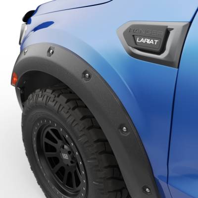 EGR - EGR BLF1007 Baseline Bolt-On Look Fender Flares Black 19-23 Ford Ranger