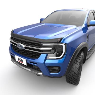 EGR - EGR 303605 Superguard Hood Guard Bugdeflector Matte 24-25 Ford Ranger