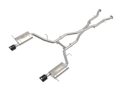 aFe Power - aFe 49-32086-B 2.5" SS Cat Back Exhaust System for 11-26 Dodge Durango 3.6/5.7L