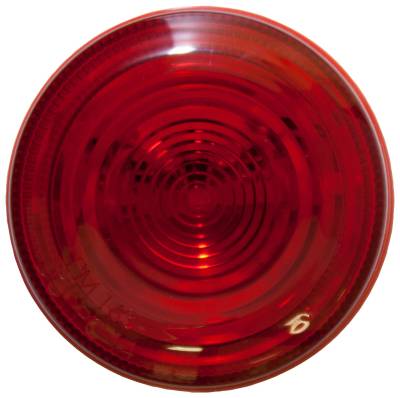 Peterson - Peterson 163R LED Clearance Marker Light 2.5" Round Red PC Rated Grommet Mount