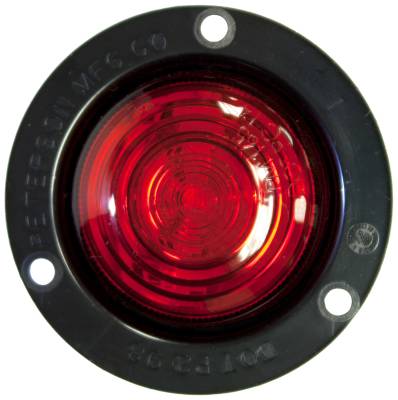 Peterson - Peterson 165FR-MV 165 Piranha LED 2" Clearance Side Marker Light Red
