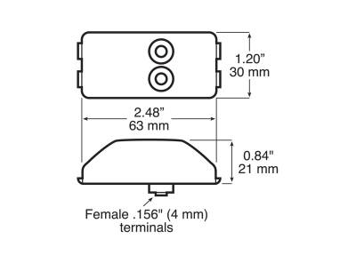 Peterson - Peterson V203R Clearance Light
