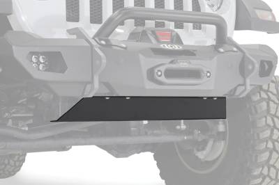 LoD Offroad - LoD JSP1881 Black Ops Front Bumper Skid Plate for Jeep Wrangler JL/Gladiator