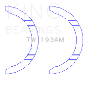 King Engine Bearings - King Bearings TW 193AM Thrust Washer Set for Toyota 1AZFE/2AZFE