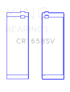 King Engine Bearings - King Engine Bearings CR1658SV Connecting Rod Bearing Set for BMW N47 D20 A N47S