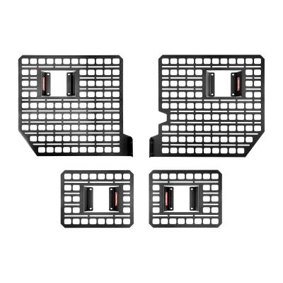BuiltRight Industries - BuiltRight Industries 102005 Bedside Rack Full 4pc for 15-20 Ford F150/Raptor