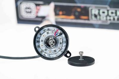 Morimoto - Morimoto XRL55 Rock Light Parts RGB Puck w/Input Wiring Single
