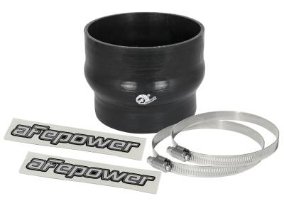 aFe Power - aFe 59-00077 Air Intake Tubing Coupler 3.5"-4" x 3" L Hump Reducer Silicone