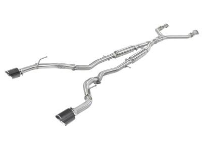aFe Power - aFe 49-36134NM-C 2.5" Cat-back Exhaust System for 17-22 Infiniti Q60 3.0L